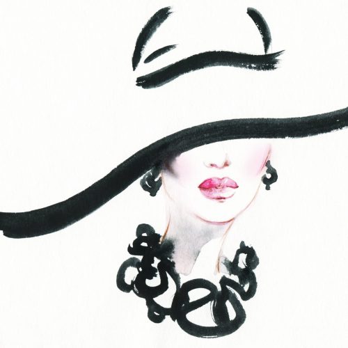 woman portrait with hat woman portrait with hat
